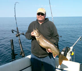 Russ (Fred) With 14lb Stannard Rock Laker