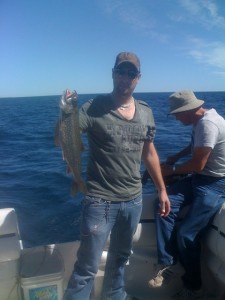 fish caught with sand point charters